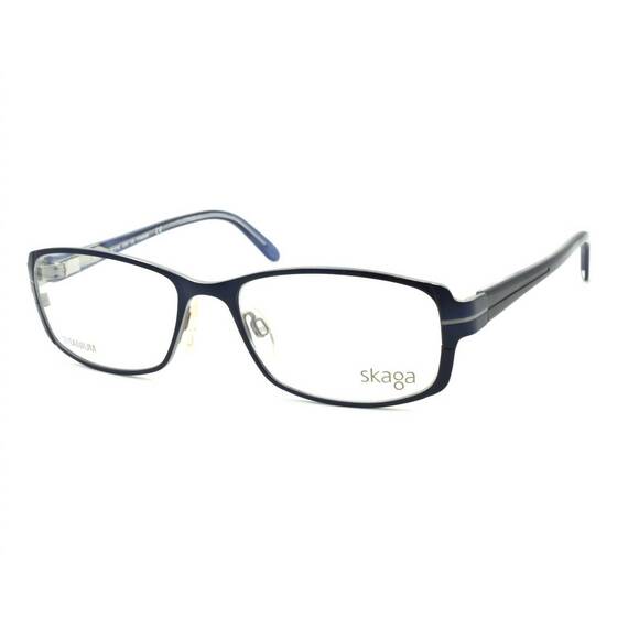 New SKAGA SK-2140 424 Matte Blue UTTER Eyeglasses 54/19/140  NEW SKAGA women\'s sara rectangle eyeglasses in blue